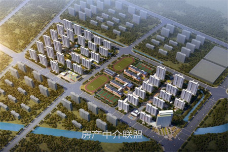 鑫海翰林苑3室2厅2卫毛坯房带地上车库等证分期